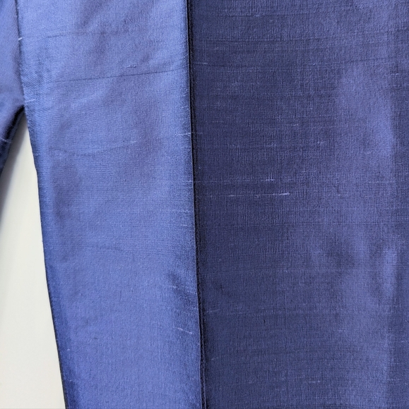 Vintage 100% Silk Iridescent Trouser Pants - Picture 4 of 13